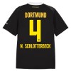 Borussia Dortmund N. Schlotterbeck 4 Precz Koszulki Piłkarskie 2026-27 Krótki Rękaw Borussia Dortmund N. Schlotterbeck 4 Precz Koszulki Piłkarskie 2026-27 Krótki Rękaw