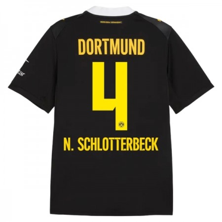 Borussia Dortmund N. Schlotterbeck 4 Precz Koszulki Piłkarskie 2026-27 Krótki Rękaw Borussia Dortmund N. Schlotterbeck 4 Precz Koszulki Piłkarskie 2026-27 Krótki Rękaw