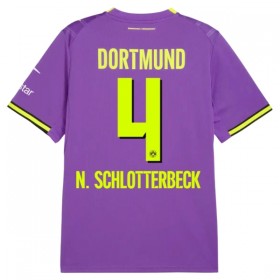 Borussia Dortmund N. Schlotterbeck 4 Trzeciej Koszulki Piłkarskie 2026-27 Krótki Rękaw