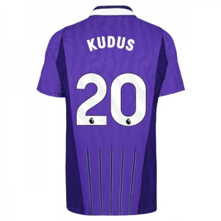 Tottenham Hotspur Kudus 20 Trzeciej Koszulki Piłkarskie 2026-27 Krótki Rękaw Tottenham Hotspur Kudus 20 Trzeciej Koszulki Piłkarskie 2026-27 Krótki Rękaw