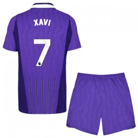 Tottenham Hotspur Xavi 7 Dziecięca Trzeciej Koszulki Piłkarskie 2026-27 Krótki Rękaw (+ Krótkie spodenki)