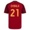 AS Roma Dybala 21 Główna Koszulki Piłkarskie 2026-27 Krótki Rękaw AS Roma Dybala 21 Główna Koszulki Piłkarskie 2026-27 Krótki Rękaw
