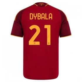 AS Roma Dybala 21 Główna Koszulki Piłkarskie 2026-27 Krótki Rękaw