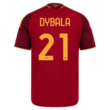 AS Roma Dybala 21 Główna Koszulki Piłkarskie 2026-27 Krótki Rękaw AS Roma Dybala 21 Główna Koszulki Piłkarskie 2026-27 Krótki Rękaw