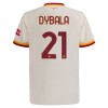 AS Roma Dybala 21 Precz Koszulki Piłkarskie 2026-27 Krótki Rękaw AS Roma Dybala 21 Precz Koszulki Piłkarskie 2026-27 Krótki Rękaw