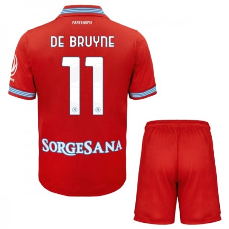SSC Napoli De Bruyne 11 Dziecięca Trzeciej Koszulki Piłkarskie 2026-27 Krótki Rękaw (+ Krótkie spodenki) SSC Napoli De Bruyne 11 Dziecięca Trzeciej Koszulki Piłkarskie 2026-27 Krótki Rękaw (+ Krótkie spodenki)