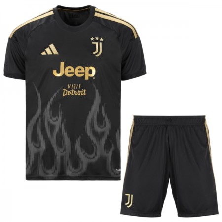 Juventus Dziecięca Trzeciej Koszulki Piłkarskie 2026-27 Krótki Rękaw (+ Krótkie spodenki) Juventus Dziecięca Trzeciej Koszulki Piłkarskie 2026-27 Krótki Rękaw (+ Krótkie spodenki)