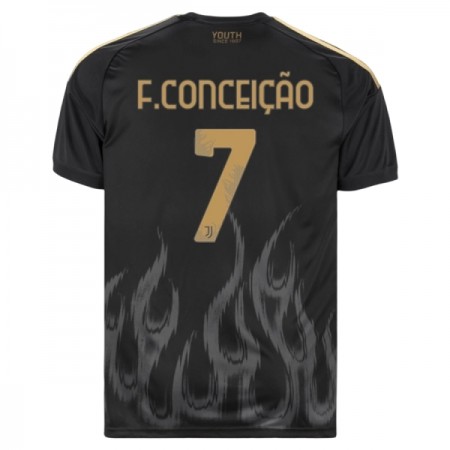 Juventus F. Conceicao 7 Trzeciej Koszulki Piłkarskie 2026-27 Krótki Rękaw
