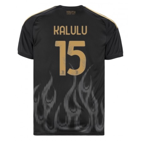 Juventus Kalulu 15 Trzeciej Koszulki Piłkarskie 2026-27 Krótki Rękaw