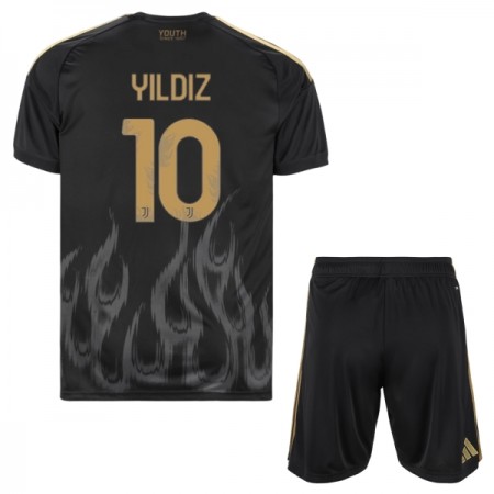 Juventus Yildiz 10 Dziecięca Trzeciej Koszulki Piłkarskie 2026-27 Krótki Rękaw (+ Krótkie spodenki) Juventus Yildiz 10 Dziecięca Trzeciej Koszulki Piłkarskie 2026-27 Krótki Rękaw (+ Krótkie spodenki)