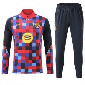 Barcelona 2026-27 Treningowa Ćwiartka-Suwak Czerwony