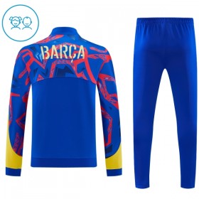 Barcelona Dziecięca 2026-27 Dresy Treningowe Niebieski