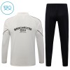 Manchester City Dziecięca 2026-27 Treningowa Ćwiartka-Suwak Szary