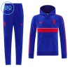 Manchester United Hoodie Dziecięca 2026-27 Treningowa Niebieski Manchester United Hoodie Dziecięca 2026-27 Treningowa Niebieski