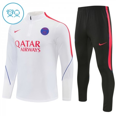 Paris Saint-Germain Dziecięca 2026-27 Treningowa Ćwiartka-Suwak Biały Paris Saint-Germain Dziecięca 2026-27 Treningowa Ćwiartka-Suwak Biały