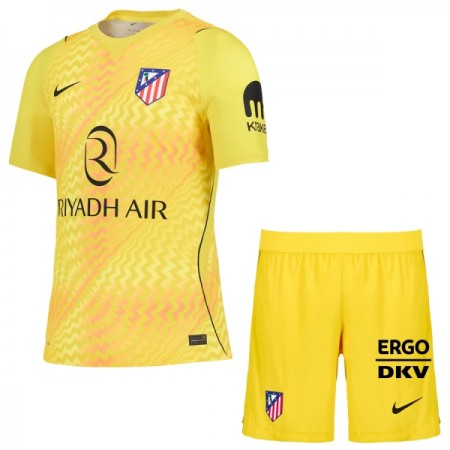Atlético Madryt Bramkarskie Dziecięca Koszulki Piłkarskie 2026-27 Żółty Krótki Rękaw (+ Krótkie spodenki) Atlético Madryt Bramkarskie Dziecięca Koszulki Piłkarskie 2026-27 Żółty Krótki Rękaw (+ Krótkie spodenki)