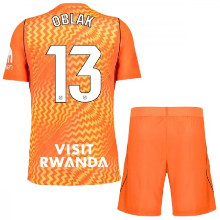 Atlético Madryt Oblak 13 Bramkarskie Dziecięca Koszulki Piłkarskie 2026-27 Pomarańczowy Krótki Rękaw (+ Krótkie spodenki) Atlético Madryt Oblak 13 Bramkarskie Dziecięca Koszulki Piłkarskie 2026-27 Pomarańczowy Krótki Rękaw (+ Krótkie spodenki)