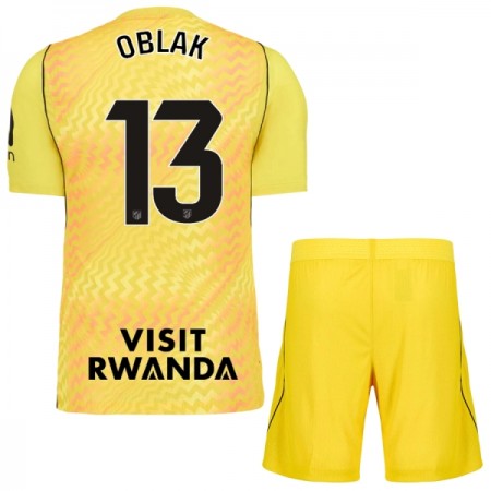Atlético Madryt Oblak 13 Bramkarskie Dziecięca Koszulki Piłkarskie 2026-27 Żółty Krótki Rękaw (+ Krótkie spodenki) Atlético Madryt Oblak 13 Bramkarskie Dziecięca Koszulki Piłkarskie 2026-27 Żółty Krótki Rękaw (+ Krótkie spodenki)