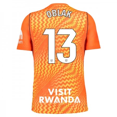 Atlético Madryt Oblak 13 Bramkarskie Koszulki Piłkarskie 2026-27 Pomarańczowy Krótki Rękaw Atlético Madryt Oblak 13 Bramkarskie Koszulki Piłkarskie 2026-27 Pomarańczowy Krótki Rękaw
