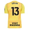Atlético Madryt Oblak 13 Bramkarskie Koszulki Piłkarskie 2026-27 Żółty Krótki Rękaw Atlético Madryt Oblak 13 Bramkarskie Koszulki Piłkarskie 2026-27 Żółty Krótki Rękaw