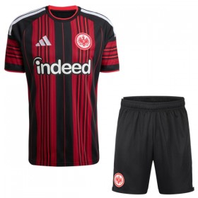Eintracht Frankfurt Dziecięca Główna Koszulki Piłkarskie 2026-27 Krótki Rękaw (+ Krótkie spodenki)