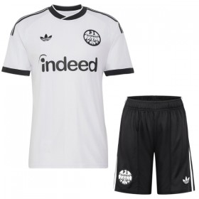 Eintracht Frankfurt Dziecięca Precz Koszulki Piłkarskie 2026-27 Krótki Rękaw (+ Krótkie spodenki)
