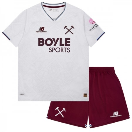 West Ham United Dziecięca Precz Koszulki Piłkarskie 2026-27 Krótki Rękaw (+ Krótkie spodenki) West Ham United Dziecięca Precz Koszulki Piłkarskie 2026-27 Krótki Rękaw (+ Krótkie spodenki)