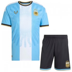 Argentyna Farewell Anniversary Dziecięca Koszulki Piłkarskie 2026-27 Krótki Rękaw (+ Krótkie spodenki)