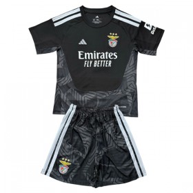 Benfica Bramkarskie Dziecięca Koszulki Piłkarskie 2026-27 Czarny Krótki Rękaw (+ Krótkie spodenki)