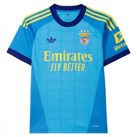 Benfica Bramkarskie Koszulki Piłkarskie 2026-27 Niebieski Krótki Rękaw Benfica Bramkarskie Koszulki Piłkarskie 2026-27 Niebieski Krótki Rękaw