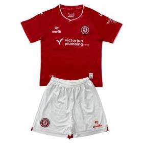 Bristol City Dziecięca Główna Koszulki Piłkarskie 2026-27 Krótki Rękaw (+ Krótkie spodenki)