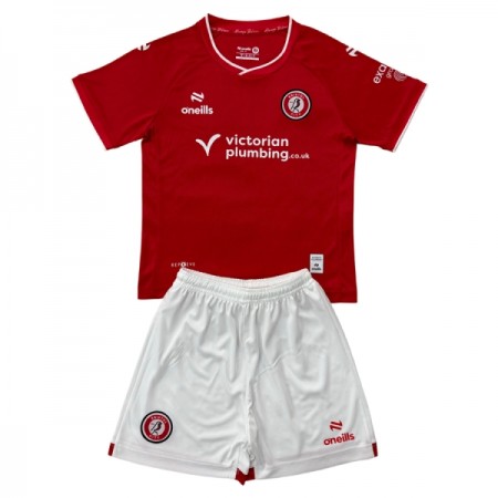 Bristol City Dziecięca Główna Koszulki Piłkarskie 2026-27 Krótki Rękaw (+ Krótkie spodenki) Bristol City Dziecięca Główna Koszulki Piłkarskie 2026-27 Krótki Rękaw (+ Krótkie spodenki)