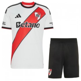 CA River Plate Dziecięca Główna Koszulki Piłkarskie 2026-27 Krótki Rękaw (+ Krótkie spodenki)