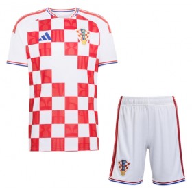 Chorwacja Dziecięca Główna Koszulki Piłkarskie 2026-27 Krótki Rękaw (+ Krótkie spodenki)