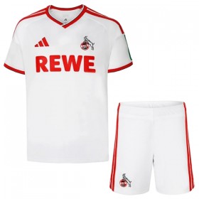 FC Köln Dziecięca Główna Koszulki Piłkarskie 2026-27 Krótki Rękaw (+ Krótkie spodenki)