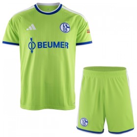 Schalke 04 Dziecięca Trzeciej Koszulki Piłkarskie 2026-27 Krótki Rękaw (+ Krótkie spodenki)