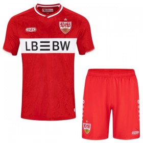 VfB Stuttgart Dziecięca Precz Koszulki Piłkarskie 2026-27 Krótki Rękaw (+ Krótkie spodenki)