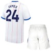 Chelsea James 24 Dziecięca Trzeciej Koszulki Piłkarskie 2026-27 Krótki Rękaw (+ Krótkie spodenki) Chelsea James 24 Dziecięca Trzeciej Koszulki Piłkarskie 2026-27 Krótki Rękaw (+ Krótkie spodenki)