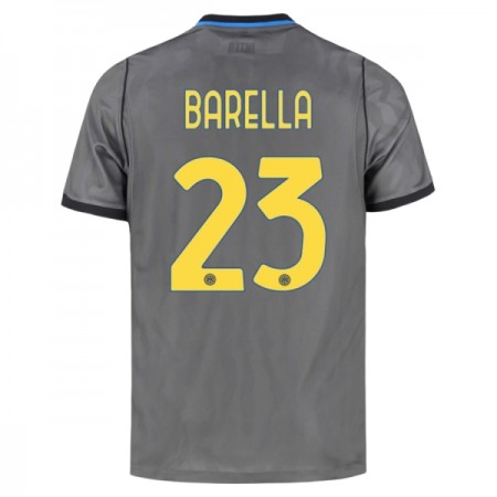 Inter Mediolan Barella 23 Trzeciej Koszulki Piłkarskie 2026-27 Krótki Rękaw Inter Mediolan Barella 23 Trzeciej Koszulki Piłkarskie 2026-27 Krótki Rękaw