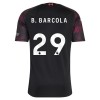 Liverpool B. Barcola 29 Dziecięca Trzeciej Koszulki Piłkarskie 2026-27 Krótki Rękaw (+ Krótkie spodenki)