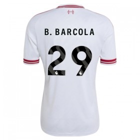 Liverpool B. Barcola 29 Precz Koszulki Piłkarskie 2026-27 Krótki Rękaw