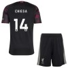 Liverpool Chiesa 14 Dziecięca Trzeciej Koszulki Piłkarskie 2026-27 Krótki Rękaw (+ Krótkie spodenki) Liverpool Chiesa 14 Dziecięca Trzeciej Koszulki Piłkarskie 2026-27 Krótki Rękaw (+ Krótkie spodenki)