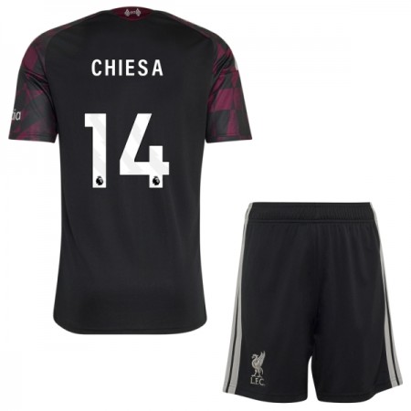 Liverpool Chiesa 14 Dziecięca Trzeciej Koszulki Piłkarskie 2026-27 Krótki Rękaw (+ Krótkie spodenki) Liverpool Chiesa 14 Dziecięca Trzeciej Koszulki Piłkarskie 2026-27 Krótki Rękaw (+ Krótkie spodenki)