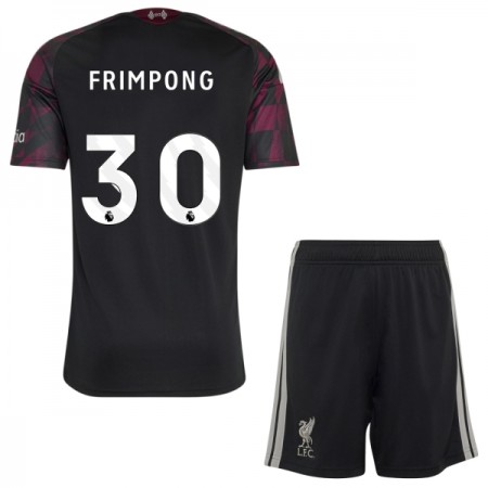 Liverpool Frimpong 30 Dziecięca Trzeciej Koszulki Piłkarskie 2026-27 Krótki Rękaw (+ Krótkie spodenki)