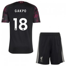 Liverpool Gakpo 18 Dziecięca Trzeciej Koszulki Piłkarskie 2026-27 Krótki Rękaw (+ Krótkie spodenki)