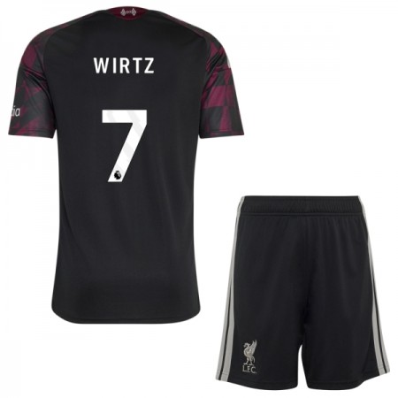 Liverpool Wirtz 7 Dziecięca Trzeciej Koszulki Piłkarskie 2026-27 Krótki Rękaw (+ Krótkie spodenki) Liverpool Wirtz 7 Dziecięca Trzeciej Koszulki Piłkarskie 2026-27 Krótki Rękaw (+ Krótkie spodenki)