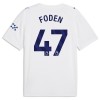 Manchester City Foden 47 Trzeciej Koszulki Piłkarskie 2026-27 Krótki Rękaw Manchester City Foden 47 Trzeciej Koszulki Piłkarskie 2026-27 Krótki Rękaw