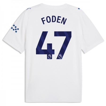 Manchester City Foden 47 Trzeciej Koszulki Piłkarskie 2026-27 Krótki Rękaw Manchester City Foden 47 Trzeciej Koszulki Piłkarskie 2026-27 Krótki Rękaw