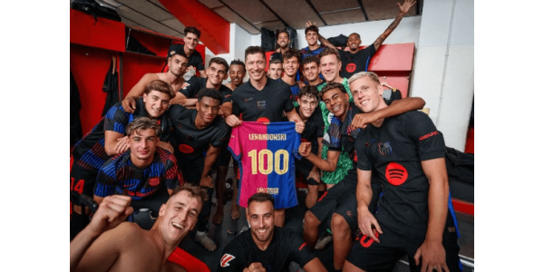 Barcelona prowadzi w La Liga z pięcioma zwycięstwami z rzędu Barcelona prowadzi w La Liga z pięcioma zwycięstwami z rzędu
