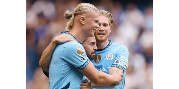 Kamień milowy 100 meczów Haalanda w karierze Manchesteru City Kamień milowy 100 meczów Haalanda w karierze Manchesteru City